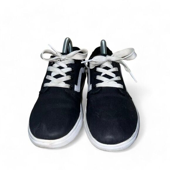 Vans Ultracush Lite Skate Shoes Black Vinyl 500664 Woman’s 7.5 - Picture 2 of 10